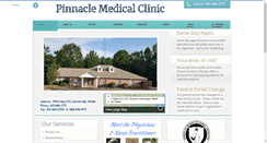 Desktop Screenshot of pinnaclemedicalclinic.com